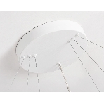 Подвесной светодиодный светильник Ambrella light FL5511/3+9 WH белый 90W 3000K/4200K/6400K D800/600/400*1300 (без ПДУ), фото7
