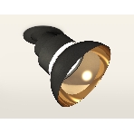 Светильник Ambrella Light XM8102601 SBK/PYG/CL черный песок/золото желтое полированное/прозрачный GX53, фото3