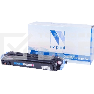Картридж лазерный NVPrint совместимый HP Q6003A/Can707 Magenta для LJ Color CM1015MFP/1017MFP/1600/2600N (2000k)