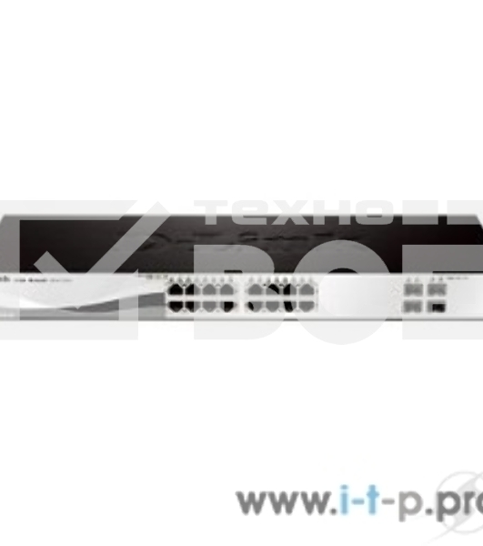 Управляемый коммутатор 2 уровня с 16 портами D-Link DGS-1210-20/ME/B1A 10/100/1000Base-T и 4 портами 1000Base-X SFP