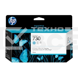 Картридж струйный Cartridge HP 730 для HP DesignJet T1700, 130 мл, голубой