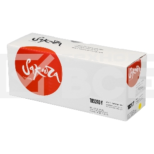 Картридж Sakura TK5240Y для Kyocera Mita ECOSYS p5026cdn/ p5026cdw/ m5526cdn/ m5526cdw, желтый, 3 000к.