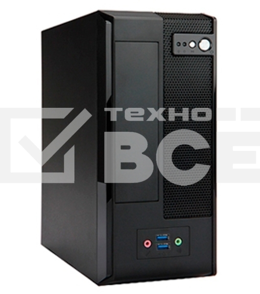 Компьютерный корпус INWIN BM677BL USB3.0 (Slim Chassis, Mini-ITX/Mini-DTX , 160W IP-AD160-2, USB3.0+Audio, черный) <6115718>