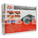 Внешний корпус для HDD AgeStar 3UB2P1 SATA III пластик черный 2.5
