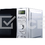 Микроволновая печь Centek CT-1586 серебристый, 20 л, 700 Вт, поворотный механизм/кнопки, фото4