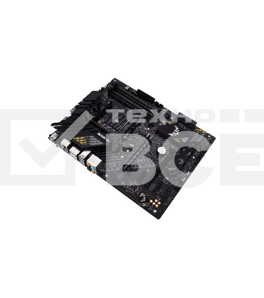 Материнская плата ASUS TUF GAMING B550-PLUS, AM4, AMD B550, 4xDDR4, 6xSATA, 2xM.2, 1xPCIe 4.0 x16, 1xPCIe 3.0 x16, 3xPCIe x1, 1xHDMI, 1xDP, 1x 2.5Gb LAN, 4xUSB-A 3.2 Gen 1, 1xUSB-A 3.2 Gen 2, 2xUSB-A 2.0, 1xUSB-C 3.2 Gen 2, 5x3.5 мм, 7.1, ATX