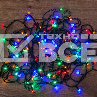 Гирлянда светодиодная универсальная 120 LED МУЛЬТИКОЛОР 12 метров с контроллером