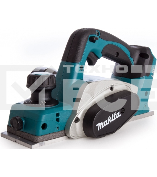 Рубанок Makita DKP180Z Рубанок ак,{18В,Li-ion,14000об\м,ширина-82мм,глуб-2мм,3.4кг,чем,парал упор,б\ак, з\у}