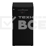 Посудомоечная машина Beko BDFS15020B  отдельностоящая, черный, фото 1