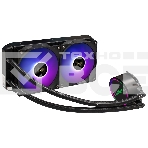 Система водяного охлаждения ExeGate BlackWater-240V2.PWM.RGB черный, 120 мм, алюминий, 2000 об/мин, 22 дБ, 4 pin, 220 Вт, фото2