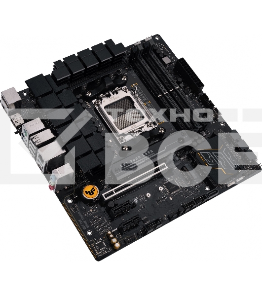 Материнская плата ASUS TUF GAMING B650M-E, AM5, AMD B650, 4xDDR5, 4xSATA, 2xM.2, 1xPCIe 4.0 x16, 2xPCIe x1, 2xDP, 1xHDMI, 1x 2.5Gb LAN, 1xUSB-A 3.2 Gen 2, 2xUSB-A 3.2 Gen 1, 4xUSB 2.0, 1xUSB-C 3.2 Gen 2, 3x3.5 мм, 7.1, mATX