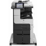 МФУ лазерное HP LaserJet Enterprise MFP M725z, лазерный принтер/сканер/копир/факс A3, 40ppm, 1200dpi, 1Gb, 320Gb HDD, 6 trays 100+250+250+3x500, Stand, ADF100, Duplex, Stapler, USB/LAN/FIH, Color LCD20i, 1y warr, замена Q7830A M5035x, Q7831A M5035xs), фото12