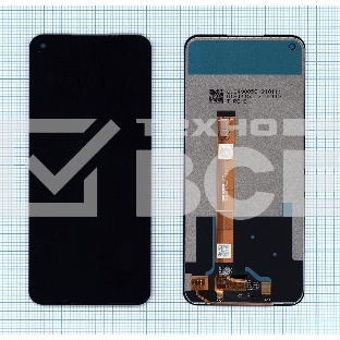 Дисплей для Realme 6 черный