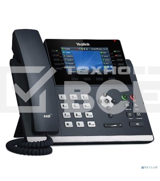 Телефон VOIP 16LINE SIP-T46U YEALINK