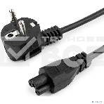 Кабель питания CEE Filum 7/7- С5, 3х0.75мм, 220В, 10A, черный, 3м [FL-PC10-EU-C5-3M] (873357), фото 1