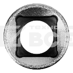 Головка торцевая удлиненная, 16 мм, 6-гранная, CrV, под квадрат 1/2