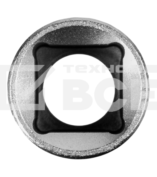 Головка торцевая удлиненная, 16 мм, 6-гранная, CrV, под квадрат 1/2