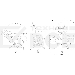 Кресло игровое Cactus CS-CHR-0112BL-M, массажное, с подголовником, черный, фото12