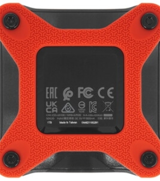 Внешний SSD ADATA SD620, 1TB, USB 3.2 Gen 2 Type-A, R/W 550/480, красный