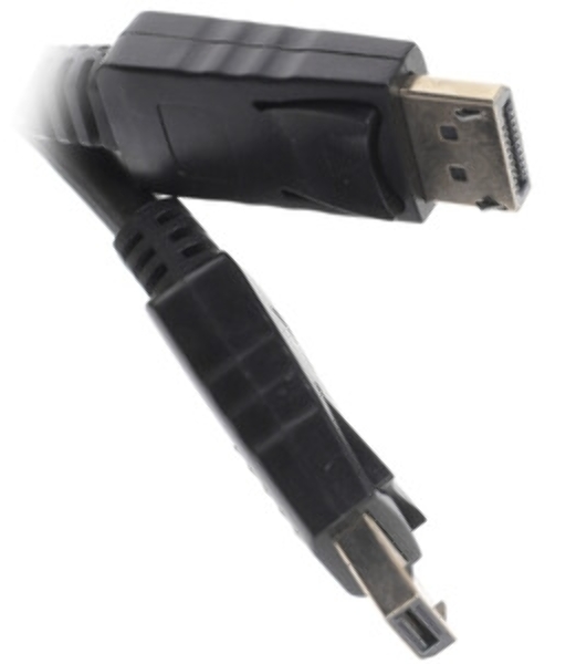 Кабель miniDP<->DP Cablexpert CCP-mDP2-6, 20M/20M, v.1.2, 4K, 1.8м, черный, позол.разъемы, пакет