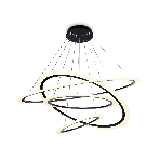 Светильник Ambrella light FA4365/4 BK черный 235W 3000K/4200K/6400K D1000*870 (ПДУ РАДИО 2.4G), фото5