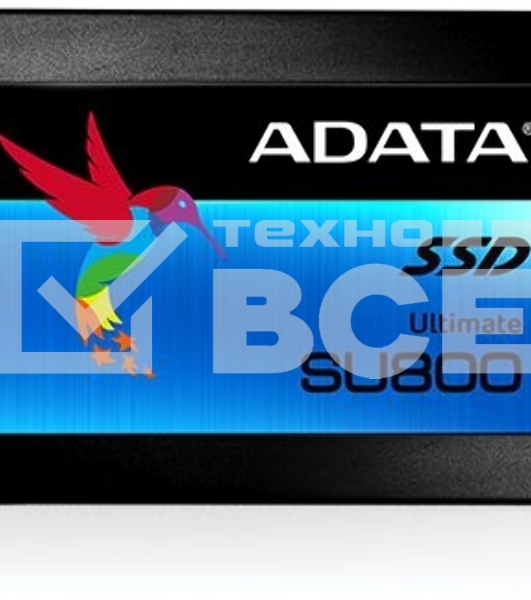 Накопитель SSD ADATA SU800, 512Gb, SATA III, 2.5