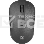 Мышь беспроводная Defender Datum MM-285 черный, 1600 dpi, радиоканал, USB, кнопки - 3, фото21