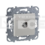 Механизм розетки TV 1-м СП Unica простая беж. SchE MGU5.462.25ZD, фото 1