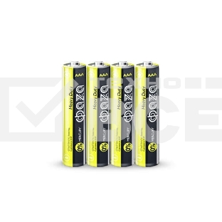 Элемент питания солевой R03 Heavy Duty Shrink-4 (уп.4шт) ФАZА 4895205002326, 1.5 В