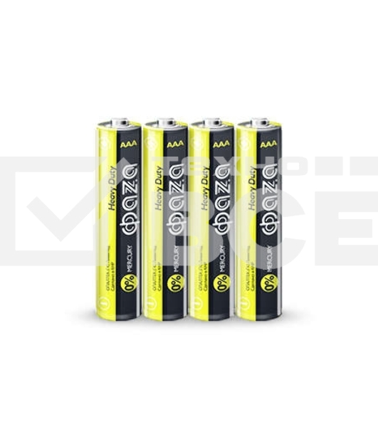 Элемент питания солевой R03 Heavy Duty Shrink-4 (уп.4шт) ФАZА 4895205002326, 1.5 В