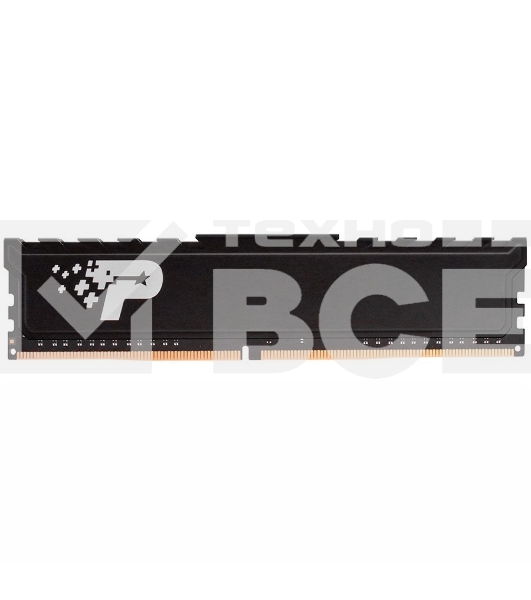 Оперативная память Patriot Signature, DDR4, 16GB (1x16 GB), 3200 MHz, CL22