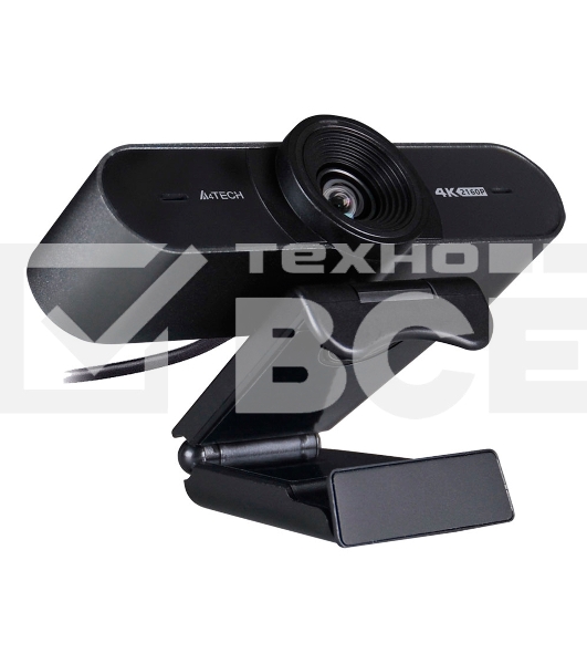 Веб-камера A4Tech PK-1000HA черный 8Mpix (3840x2160) USB3.0 с микрофоном