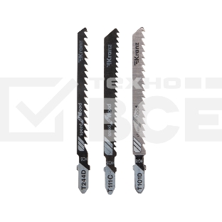Набор полотен для электролобзика KRANZ № 4 T101D/T111C/T244D (3 шт./уп.) 