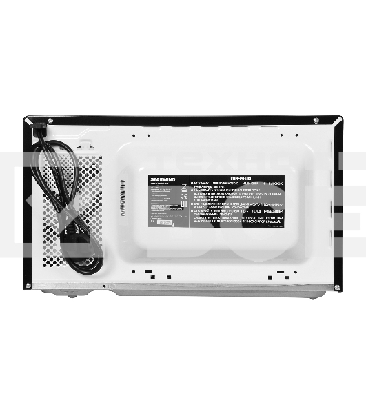 Микроволновая печь Starwind SWM5420 черный, 20 л, 700 Вт, переключатели - поворотный механизм