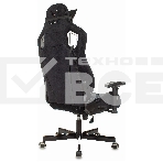Кресло игровое Knight Outrider Light-20 черный с подголов. крестовина металл, фото5