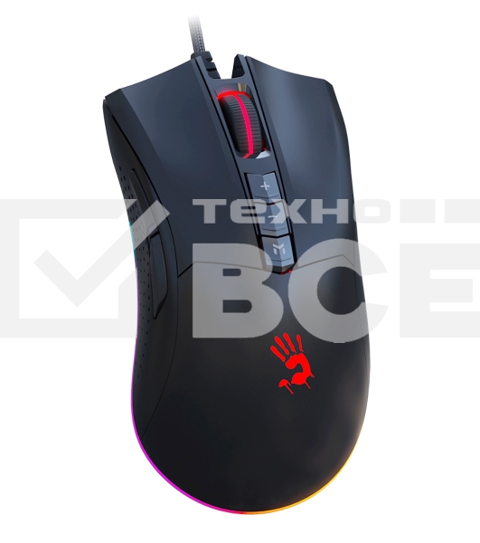 Мышь проводная A4Tech Bloody ES9 Pro черный, 16000 dpi, USB, кнопки - 8