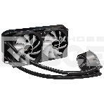 Система водяного охлаждения ExeGate BlackWater-240V2.PWM.RGB черный, 120 мм, алюминий, 2000 об/мин, 22 дБ, 4 pin, 220 Вт, фото3