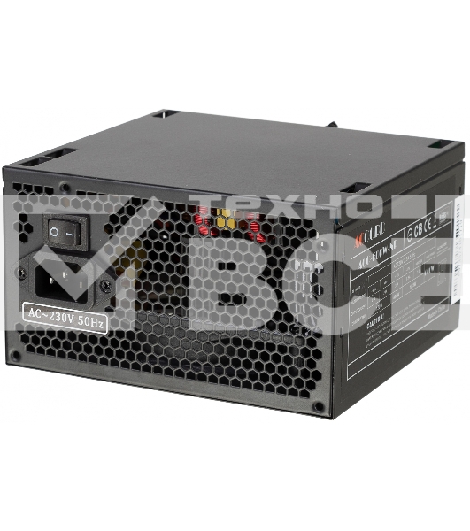 Блок питания Accord  ACC-650W-NP, 650Вт, 120мм, черный
