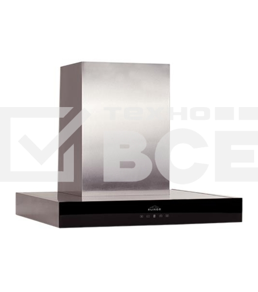 Вытяжка Elikor AGAT ISLAND 90N-1000-E4D STEEL/BK