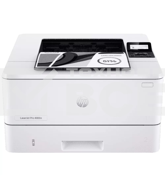 Принтер лазерный HP LaserJet Pro 4003n (2Z611A), A4, ч/б, печ. до 40 стр/мин., 1200 x 1200 dpi, USB, RJ-45, Air Print, Mopria