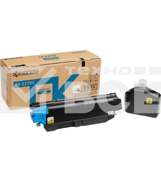 Картридж лазерный Kyocera TK-5270C (1T02TVCNL0) голубой для M6230cidn/M6630cidn/P6230cdn 6000 стр