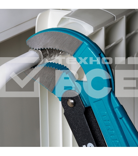 Ключ GROSS 15616 трубный рычажный №4 3'' цельнокованый crv тип - ''s''
