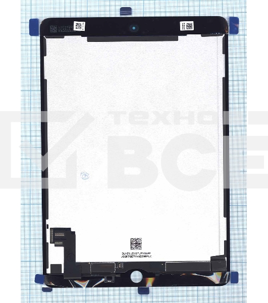 Модуль (матрица + тачскрин) для iPad Air 2 (A1566, A1567) черный
