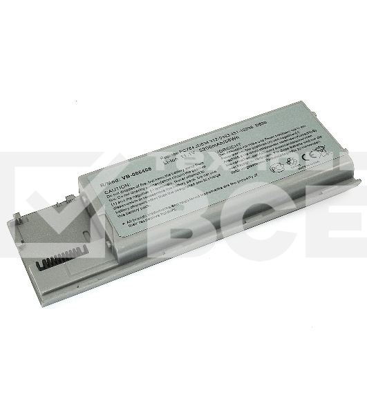 Аккумуляторная батарея для ноутбука Dell Latitude D620, D630 5200mAh OEM