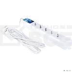 Фильтр-удлинитель PowerCube PRO (SPL(5+1)-16B-P-5М) 5.0 м, LC контур - подавление В/Ч помех, 16А/3,5 кВт, фото2