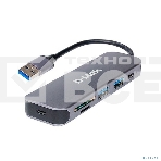 Концентратор D-Link DUB-1325/A2A с 2 портами USB 3.0, 1 портом USB Type-C, слотами для карт SD и microSD и разъемом USB 3.0, фото4