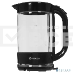 Чайник электрический Bosch TWK70B03 1.7л. 2400Вт черный (корпус: стекло), фото4