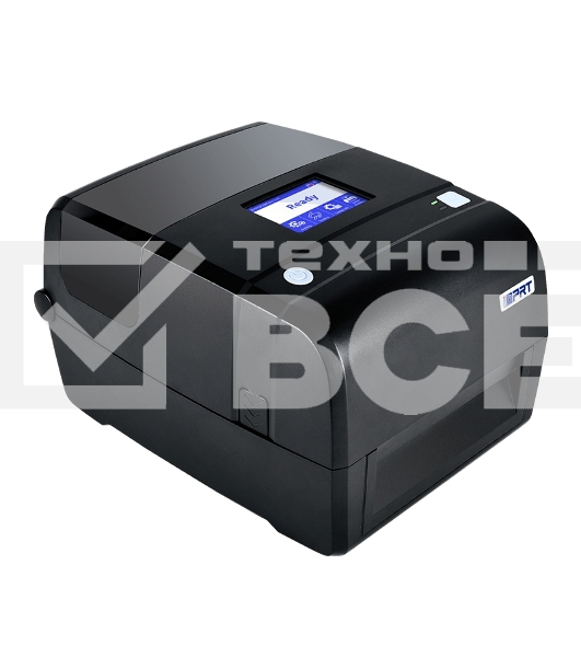 Принтер этикеток термотрансферный iDPRT iT4P 300 dpi, 152 мм/сек, Ethernet, RS232 (COM, Serial), USB, USB Host, чёрный