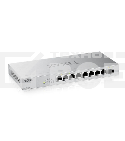 Коммутатор Zyxel XMG-108-ZZ0101F 8x2.5Гбит/с 1SFP+ неуправляемый