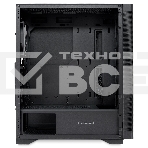 Компьютерный корпус HSPD M520, Mesh Mid Tower, черный, slide TG, 0.45 SPCC, 4x120мм ARGb ATX, mATX, mITX 160/330/184мм 2x2.5